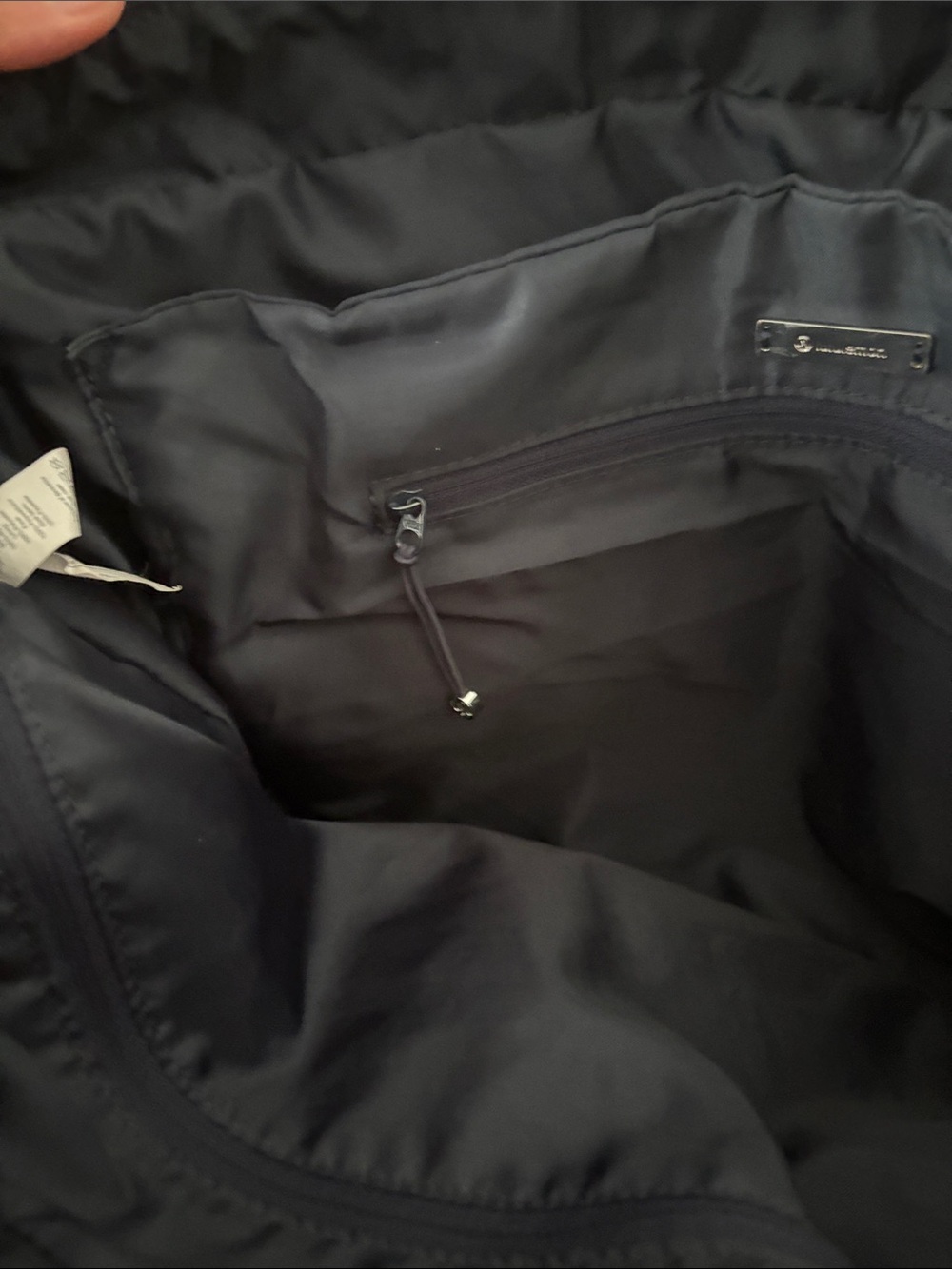 lululemon navy nylon Tote with Adjustable Crossbody Strap - Picture 9 of 11